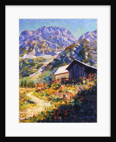 Haute Alpes, France by Robert Tyndall