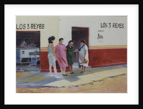 Conversation, Yucatan, Mexico by Robert Tyndall