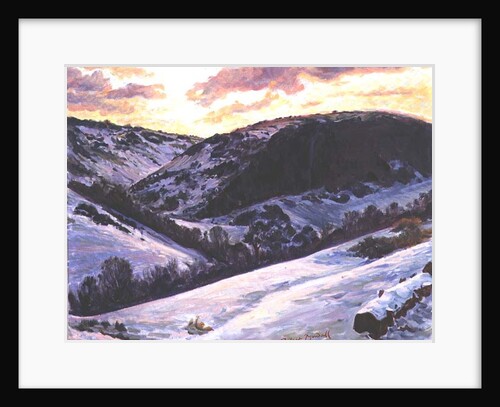 The Devil's Dyke in Winter, 1996 by Robert Tyndall