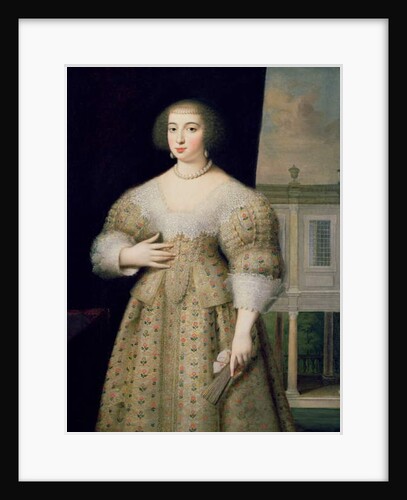 Portrait of Anne of Austria by Louis Ferdinand Elle