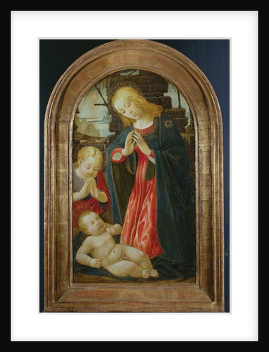 Madonna and Child with the infant St. John the Baptist by Jacopo del Sellaio