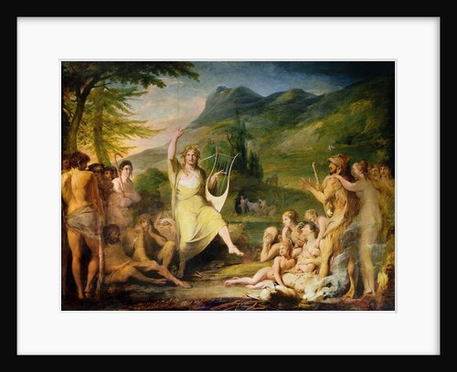 Orpheus, first in series of 'The Progress of Human Culture and Knowledge', c.1777-84 by James Barry