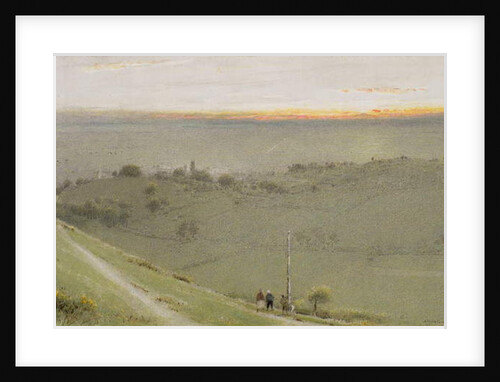 Glastonbury, 1924-25 by Albert Goodwin