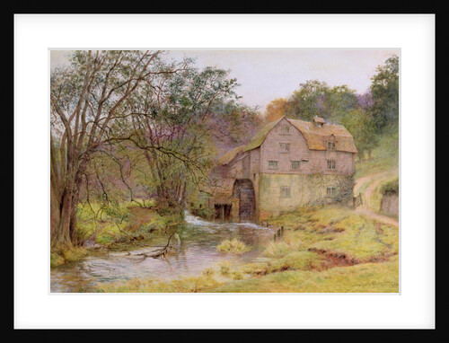The Never Failing Brook, The Busy Stream, 1898 by Wilmot R.W.S. Pilsbury