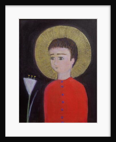 Boy with Lily, 2002 by Roya Salari