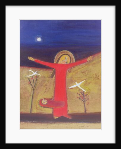 Mother and Child with Doves, 2002 by Roya Salari