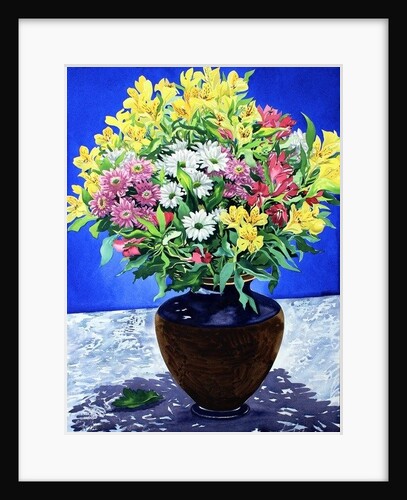 Flowers on Marble, 2015 by Christopher Ryland