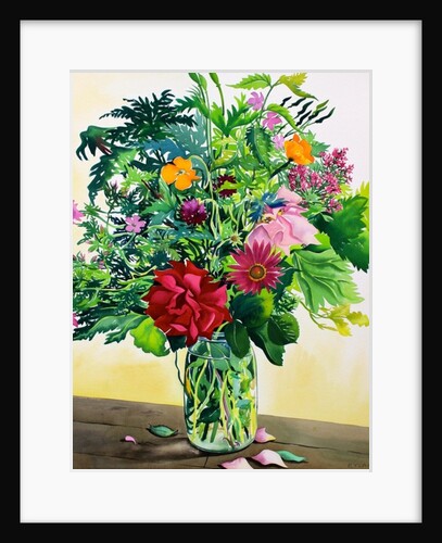 Garden Flowers, 2015 by Christopher Ryland