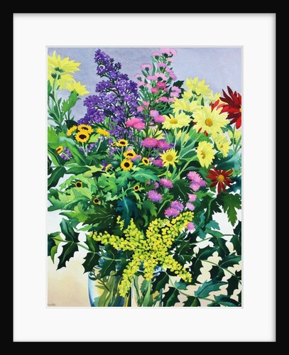 Winter Flowers and Leaves, 2012 by Christopher Ryland