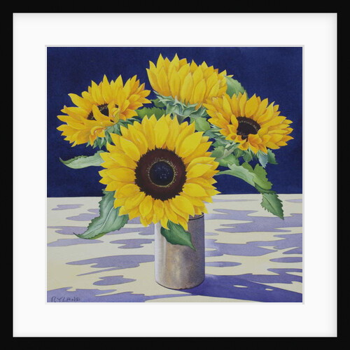 Sunflower Still Life, 2018 by Christopher Ryland