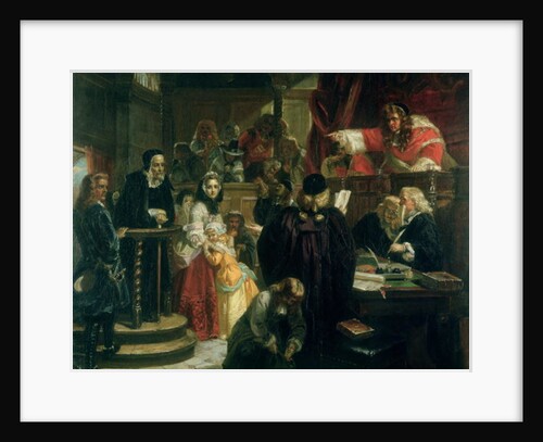 Judge Jeffreys Bullying Richard Baxter by Edward Matthew Ward