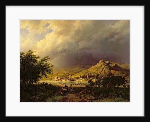 A Coming Storm, 1855 by Barend Cornelis Koekkoek