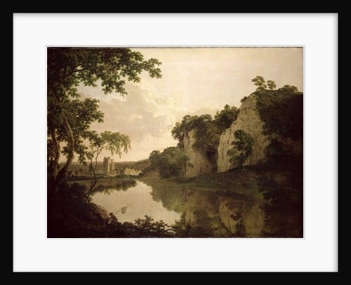 Landscape with Dale Abbey, Derbyshire, c.1785 by Joseph Wright of Derby