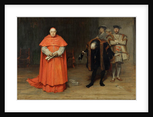 The Disgrace of Cardinal Wolsey, 1869 by John Pettie