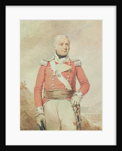 Portrait of Major General Patrick McKenzie, 1808 by Henry Edridge