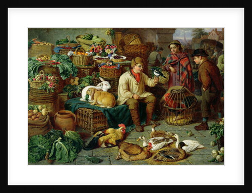 Market Scene, 1878 by Henry Charles Bryant