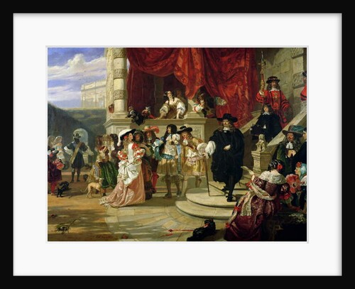 The Fall of Clarendon, 1861 by Edward Matthew Ward