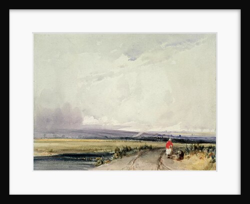 Near Burnham, Norfolk by Richard Parkes Bonington