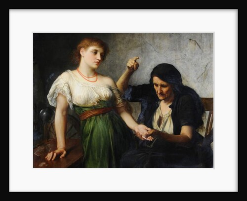 The Fortune Teller by Charles Edward Halle