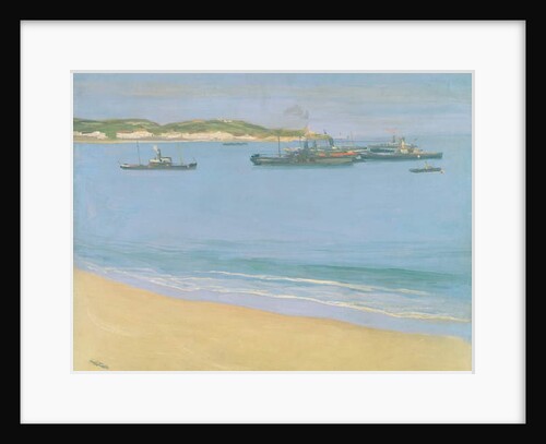 The Harbour at St. Jean de Luz - Early Morning, 1917 by John Lavery