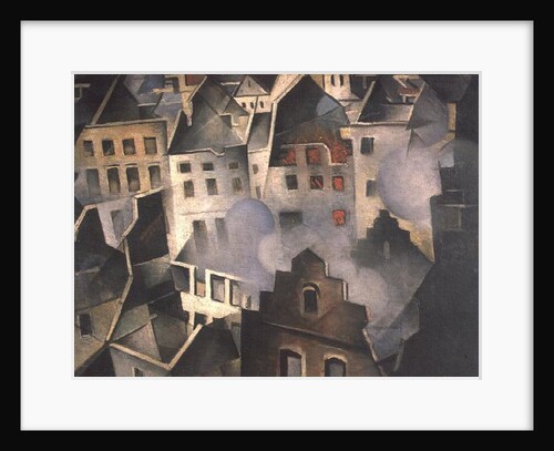 Ypres after First Bombardment by Christopher Richard Wynne Nevinson