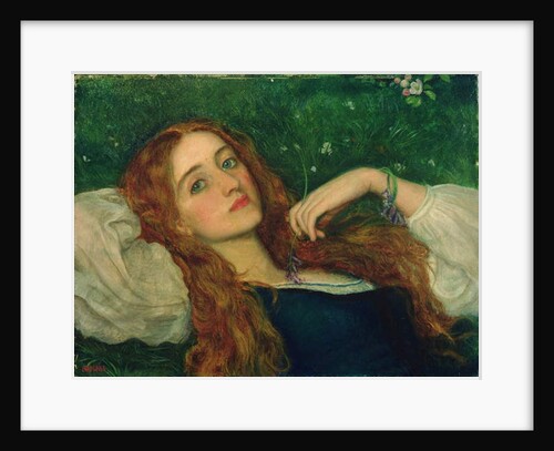 In the Grass, 1864-65 by Arthur Hughes