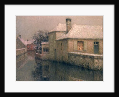 Nemours, 1900-13 by Henri Eugene Augustin Le Sidaner