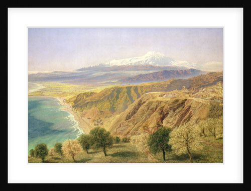 Sicily: Taormina, c.1870 by John Brett
