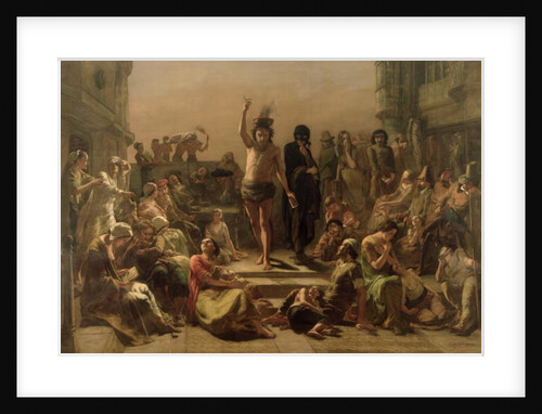 Solomon Eagle, 1843 by Paul Falconer Poole