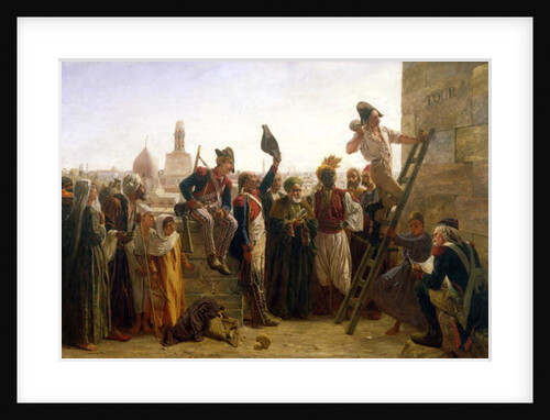The French in Cairo, 1884 by Walter Charles Horsley