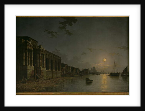 A View of the Thames by Henry Pether