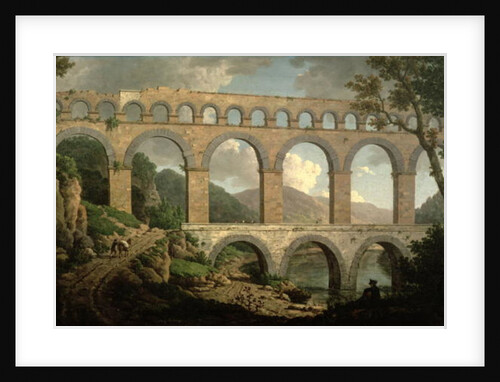 Le Pont du Gard, Nimes by William Marlow