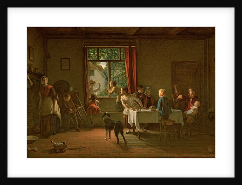 Roast Pig, 1862 by Thomas Webster