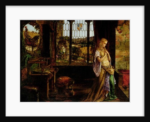 The Lady of Shalott, 1858 by William Maw Egley