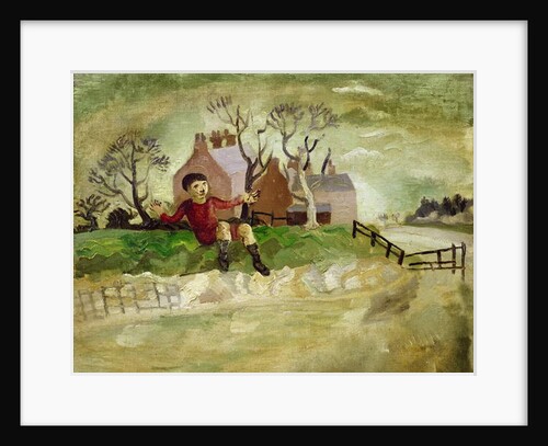 The Jumping Boy, Arundel, West Sussex, 1929 by Christopher Wood
