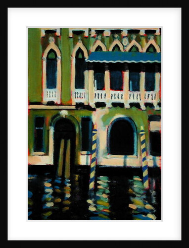 Blue Awning by Sara Hayward