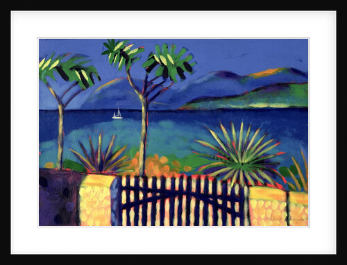 Mediterranean Garden by Sara Hayward