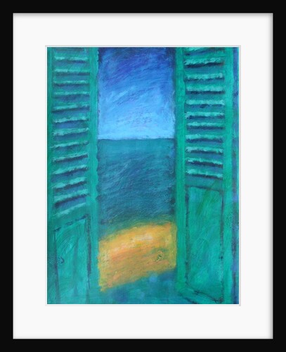Green Shutters by Sara Hayward