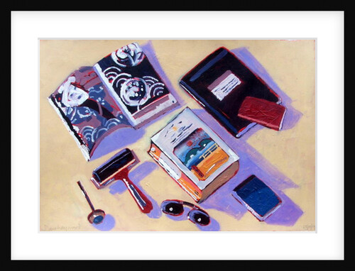 Roller and Sunglasses by Sara Hayward