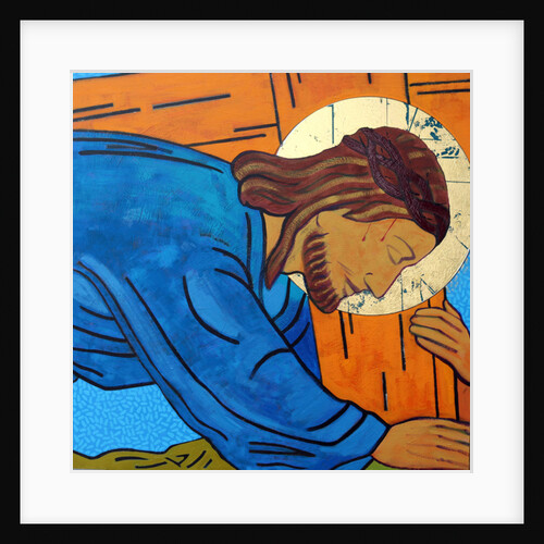 Jesus falls under the cross, 2017 by Sara Hayward