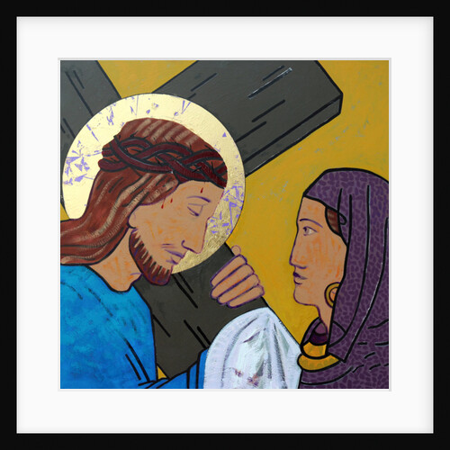 Jesus & Veronica, 2017 by Sara Hayward