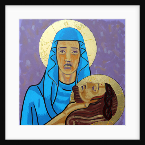 Jesus is taken down from the cross, 2017 by Sara Hayward