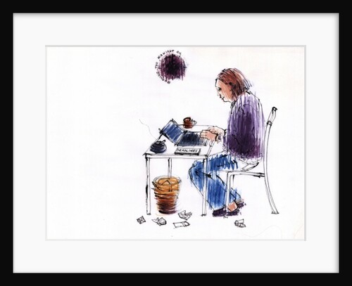 Burning the Midnight Oil, 2009 by Sara Hayward