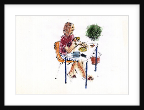 Cafe, 2009 by Sara Hayward