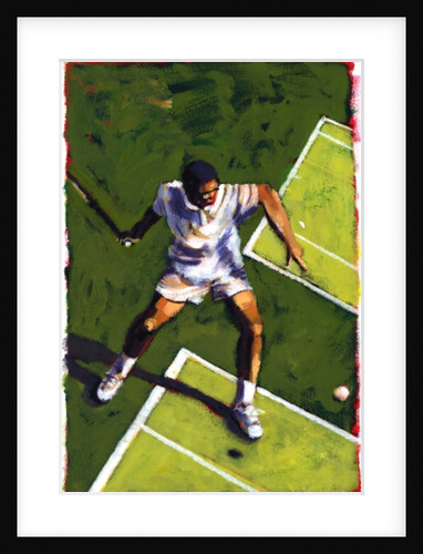 Tennis Player, 2009 by Sara Hayward