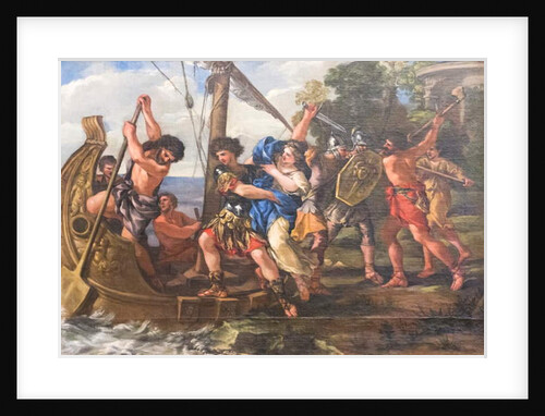 The Abduction of Helen, 1631-43 by Giovanni Francesco Romanelli