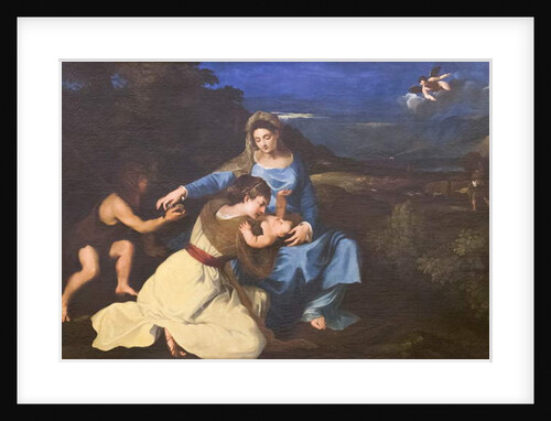 Madonna and Child with Saints, c.1625, after Titian by Pietro da Cortona