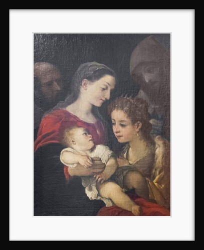 The Holy Family with Saints Francis and Catherine of Alexandria, c.1589-92 by Ludovico Carracci