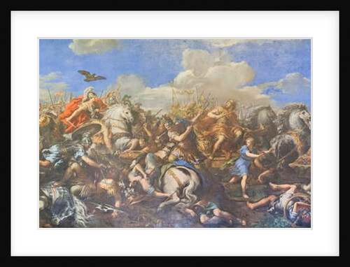 Battle of Alexander versus Darius, 1644-50 by Pietro da Cortona