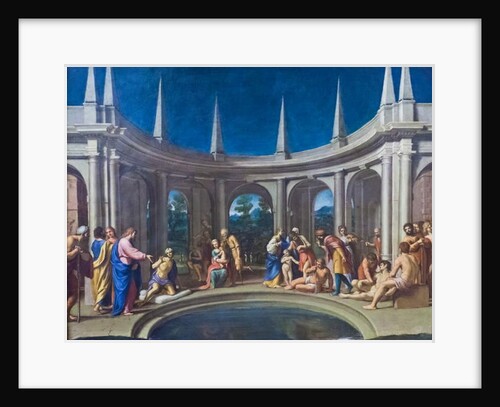 The Probatic Pool, 1605-06 by Lucio Massari